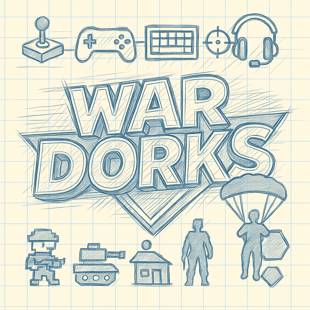 WarDorks logo – war game reviews and strategy commentary
